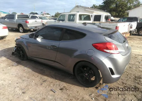 2017 Hyundai Veloster из США, поврежденный, VIN KMHTC6AD9HU323326